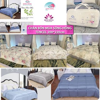 Chăn bốn mùa Sông Hồng chất lượng cao 200x220cm