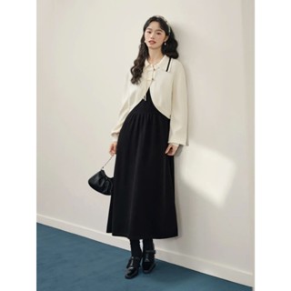  Set áo len & váy dáng dài hàng xuất Kuose 