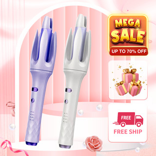  Máy Uốn Tóc Tự Động FAERS PLUS 4 Chế Độ Nhiệt Trục 32mm Phiên Bản Chống Bỏng Cao Cấp - Sweet 