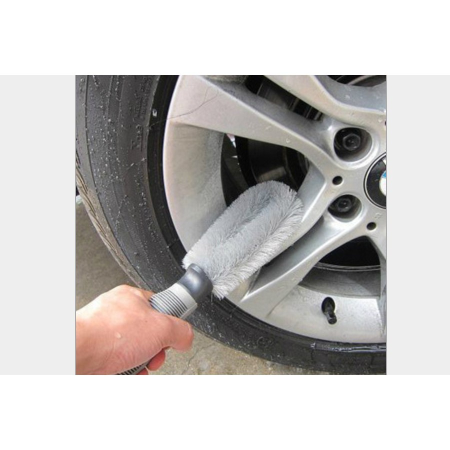 Chổi Xám Rửa Vành, Lazang Ô Tô Xe Máy, Cọ Vệ Sinh Mâm Lốp, Chổi Nhựa Chà Rửa Đa Năng - Phụ kiện rửa 