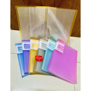 Bìa Đựng Hồ Sơ Kidario 20-30 Lá SIZE A5 (16.3*22.5cm),Đựng Tài Liệu Bản Vẽ Có Thể Làm Album Đựng Ảnh