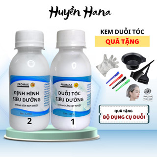 Thuốc duỗi tóc tại nhà không cần kẹp nhiệt, thuốc ép tóc tại nhà đơn giản, hiệu quả | Huyenhana