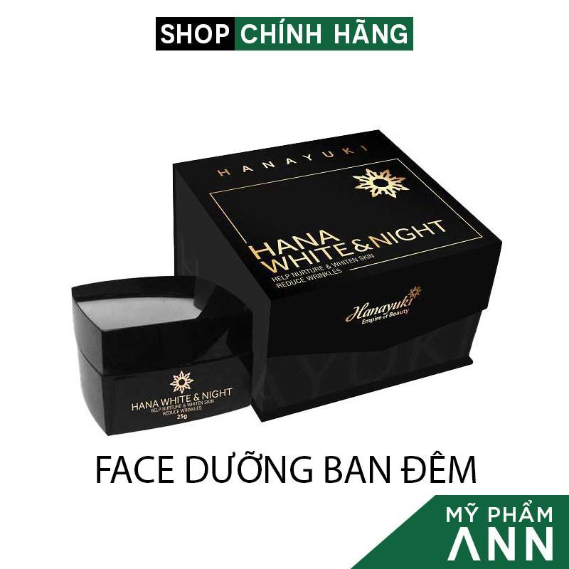 Kem Dưỡng Trắng Da Ban Đêm Hanayuki White & Night