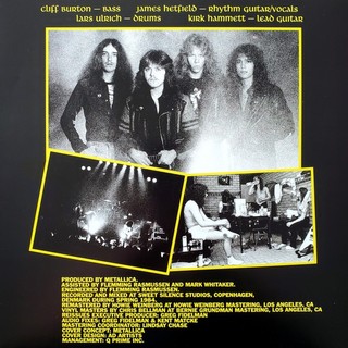 vinyl Metallica Ride The Lightning
