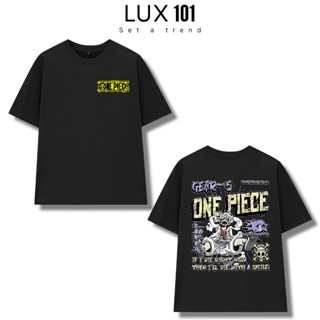 Áo Thun One Piece Monkey D Luffy DS01 Nam Nữ Unisex Form Rộng Oversize Cotton Cổ Tròn Tay Lỡ LUX101