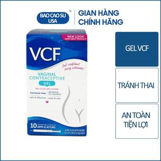 Gel tránh thai VCF chính hãng nhập Mỹ (Có bán lẻ)