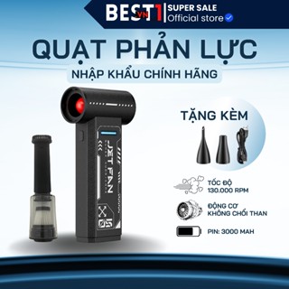 Quạt Phản Lực Máy Thổi Mini Cầm Tay Booster W05 Siêu Mạnh
