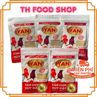 COMBO5 GÓI CÁM CHIM HÚT MẬT LÊ THỊNH . YAN . GOLD . GIA KIỆM ( 500GR)