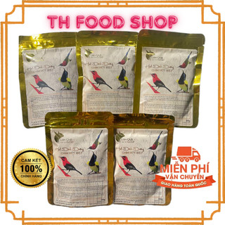 COMBO5 GÓI CÁM CHIM HÚT MẬT LÊ THỊNH . YAN . GOLD . GIA KIỆM ( 500GR)