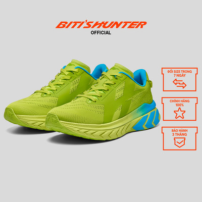 Giày Thể Thao Nam - Nữ Biti’sHunter Running LiteDual​  - Original Edition 2k24​ HSM004801XLC/HSW004801XLC (Xanh lá cây)