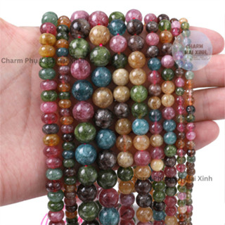 Chuỗi Đá Mã Não Tour. maline - Hạt Tròn & Bánh Xe - Phụ Kiện Xâu Phối Vòng Tay Chuỗi Hạt Dây Chuyền Phong Thủy Nữ