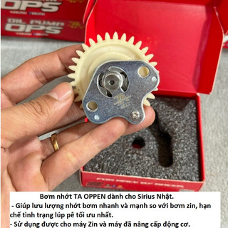 Bơm nhớt độ TA CNC dành cho xe Sirius Nhật