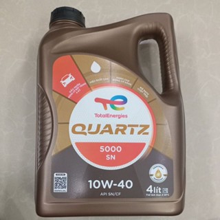 Dầu nhớt Total QUARTZ 5000 SN 10W40 4 lít - Dầu nhớt Total