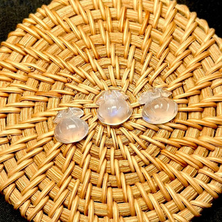 Mặt Moonstone Mặt Túi Tiền Charm