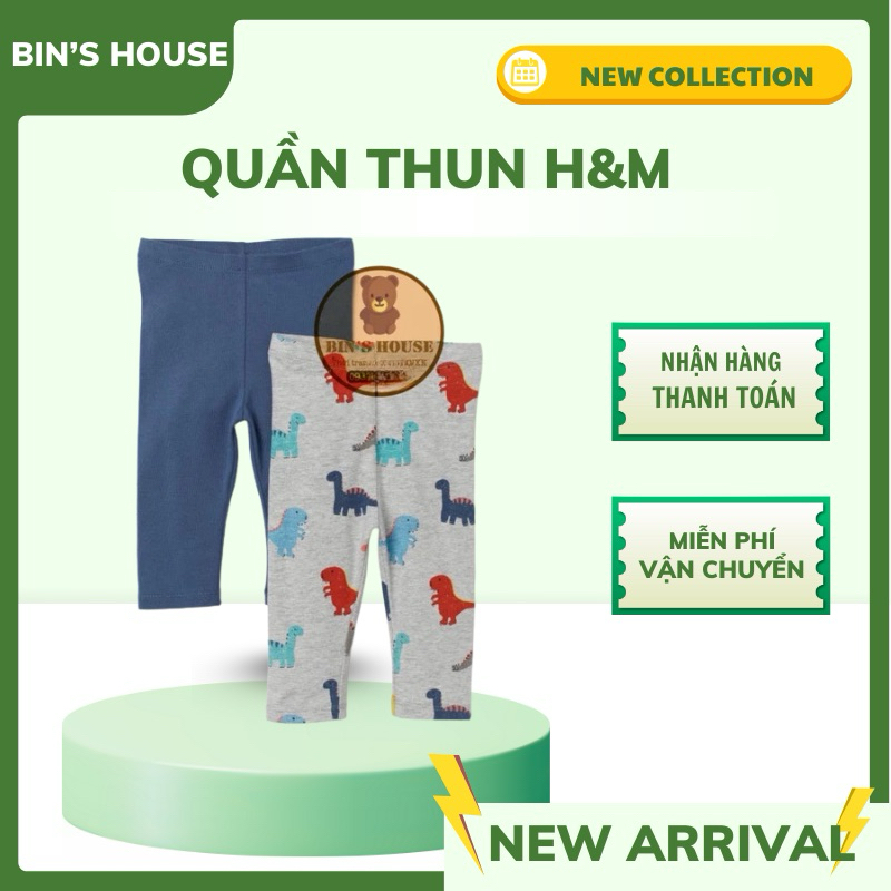 Quần thun H&M sz 9m-4y form ôm