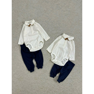 Set body công tử H&M sz 0-9M