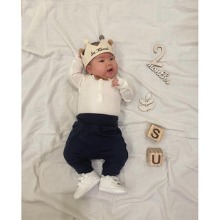 Set body công tử H&M sz 0-9M