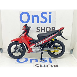 MÔ HÌNH XE YAZ 125ZR ĐỘ OPTION PHIÊN BẢN CHI TIẾT (ĐỎ) TỈ LỆ 1/12
