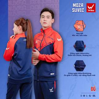 Bộ đồ quần áo ấm Wika Suvec Moza phong cách thời trang thể thao nam nữ cao cấp giá rẻ chính hãng size nhỏ to lớn mới đẹp