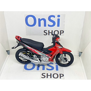 MÔ HÌNH XE YAZ 125ZR ĐỘ OPTION PHIÊN BẢN CHI TIẾT (ĐỎ) TỈ LỆ 1/12
