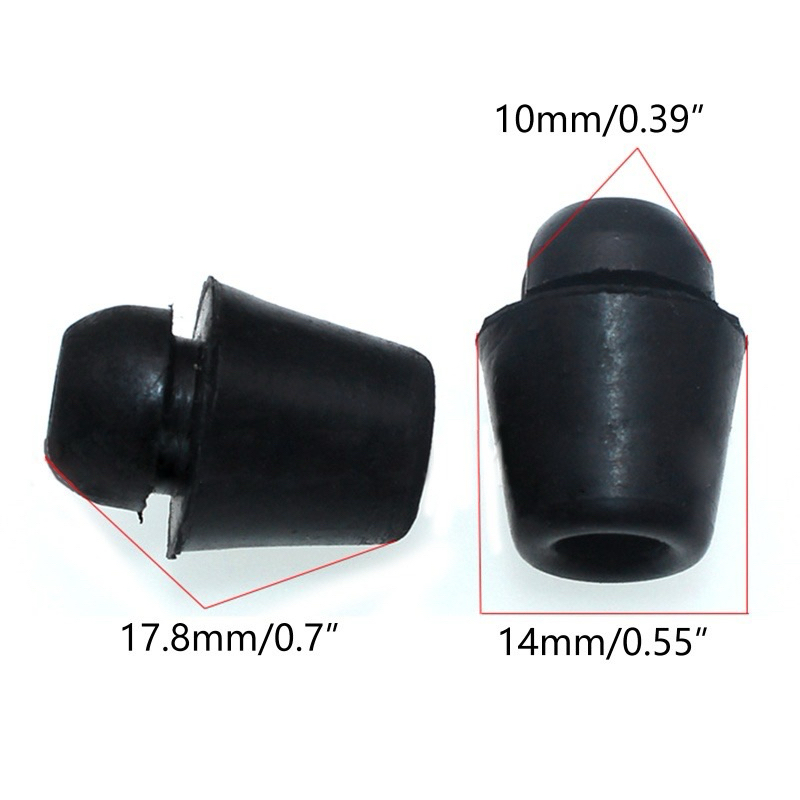 5 cao su giảm chấn cánh cửa ô tô /  Nút chống sốc cửa trước sau nắp capo đinh tán nhựa đệm cốp sau x