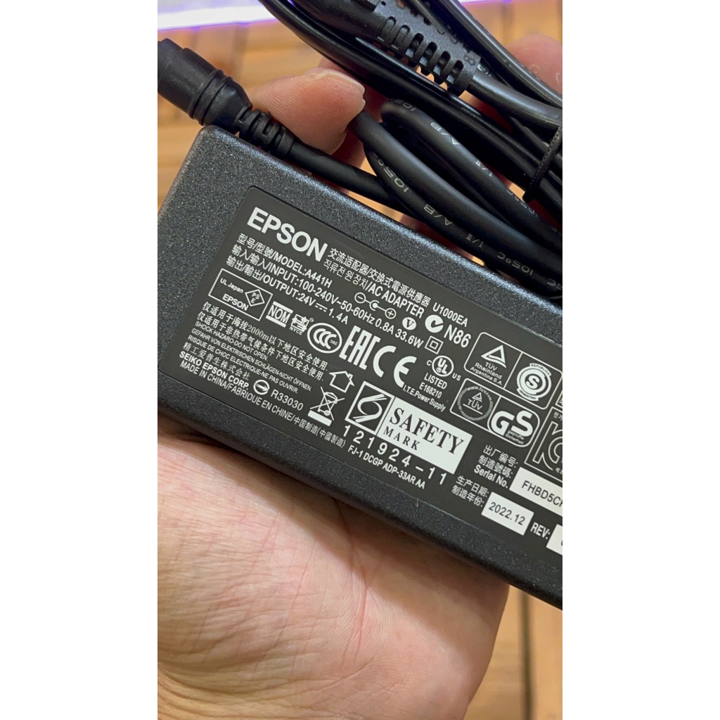 Adapter máy Scan Epson 24V 1.4A