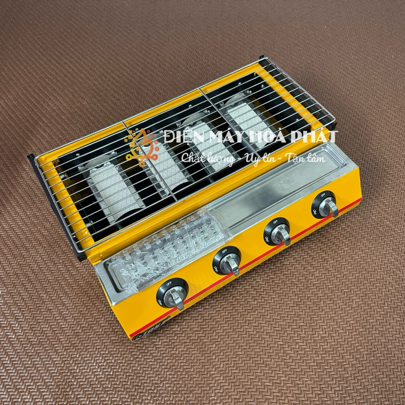 Bếp nướng ga 4 trục ET-K222