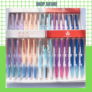  Set 15 Bút Máy Owen 820 Kim Tinh Tách Đôi Ngòi Lá Tre Nhỏ 