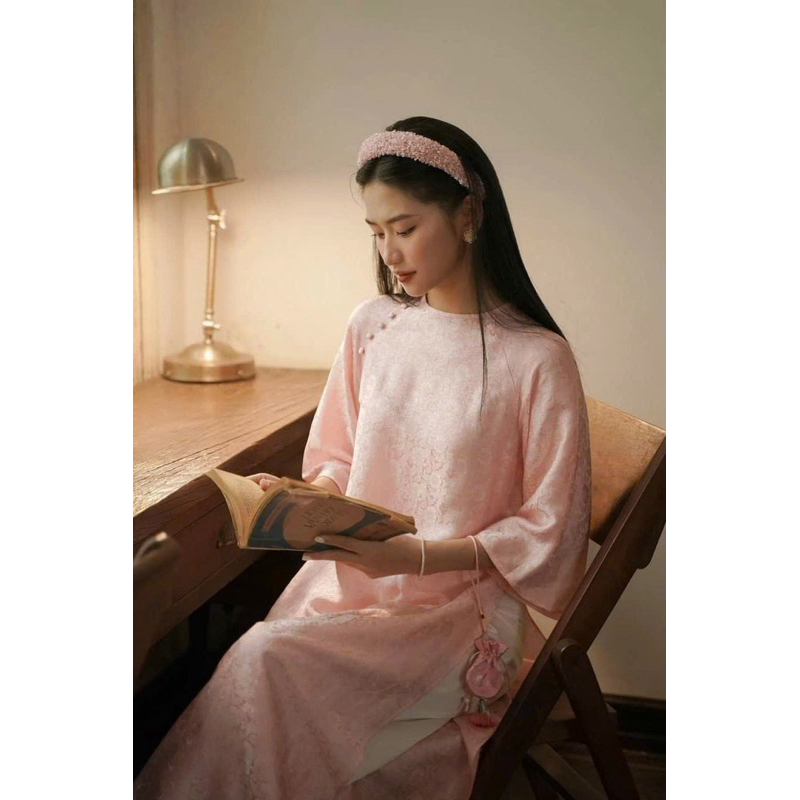 Gấm cổ tròn cao cấp siêu mềm , co dãn cho chị em mặc nhóm , đồng phục bao giá thị trường ✔️ | BigBuy360 - bigbuy360.vn