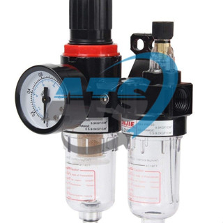 ATS_LỌC HƠI KHÍ NÉN AIRTAC AFC 2000 TÁCH NƯỚC + DẦU CÓ ĐIỀU ÁP & ĐỒNG HỒ HIỂN THỊ ÁP SUẤT, LỌC ĐÔI KHÍ NÉN