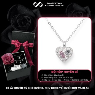 Dây chuyền bạc KYDOPAL đính đá cao cấp trang sức bạc nữ cá tính 925 - PAL9B8C2