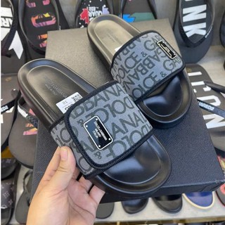 dép quai ngang dán xé thời trang DG chữ to siêu đẹp . mẫu dép nam nữ đế pu chống nước đi học siêu êm chân