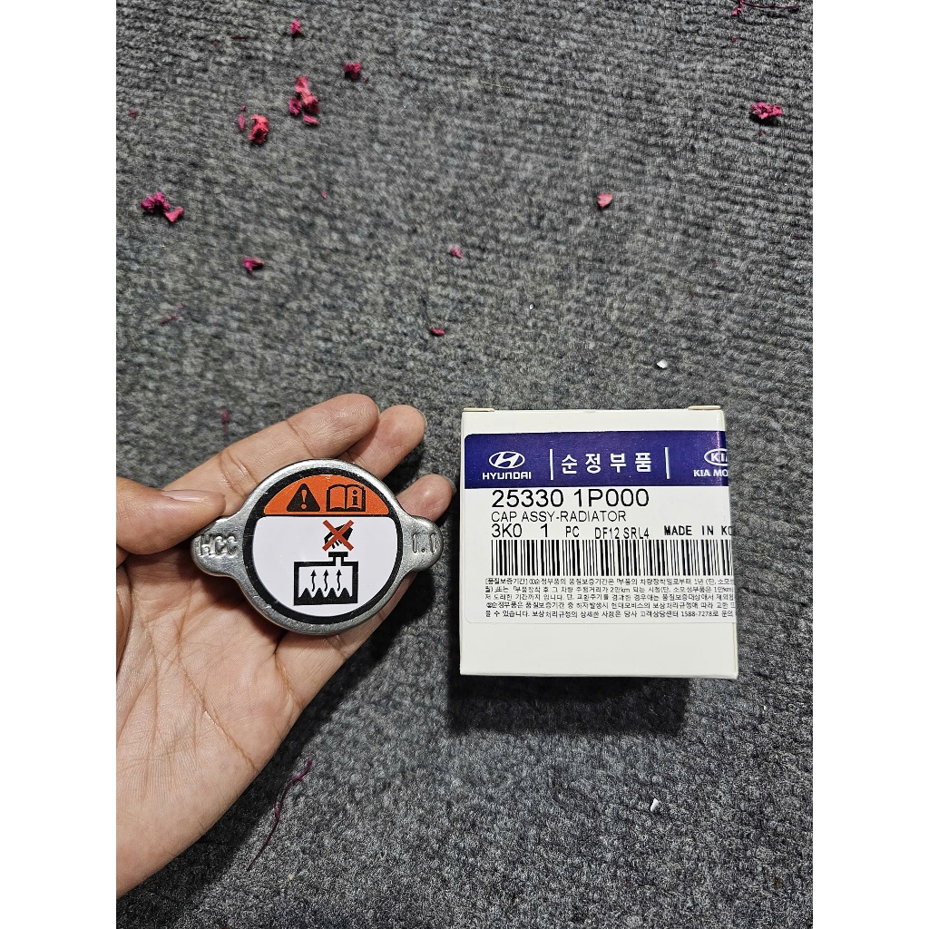 Nắp két nước làm mát động cơ xe Kia và Hyundai: Morning, I10, Accent, Santafe, Elantra, K3, Cerato.O