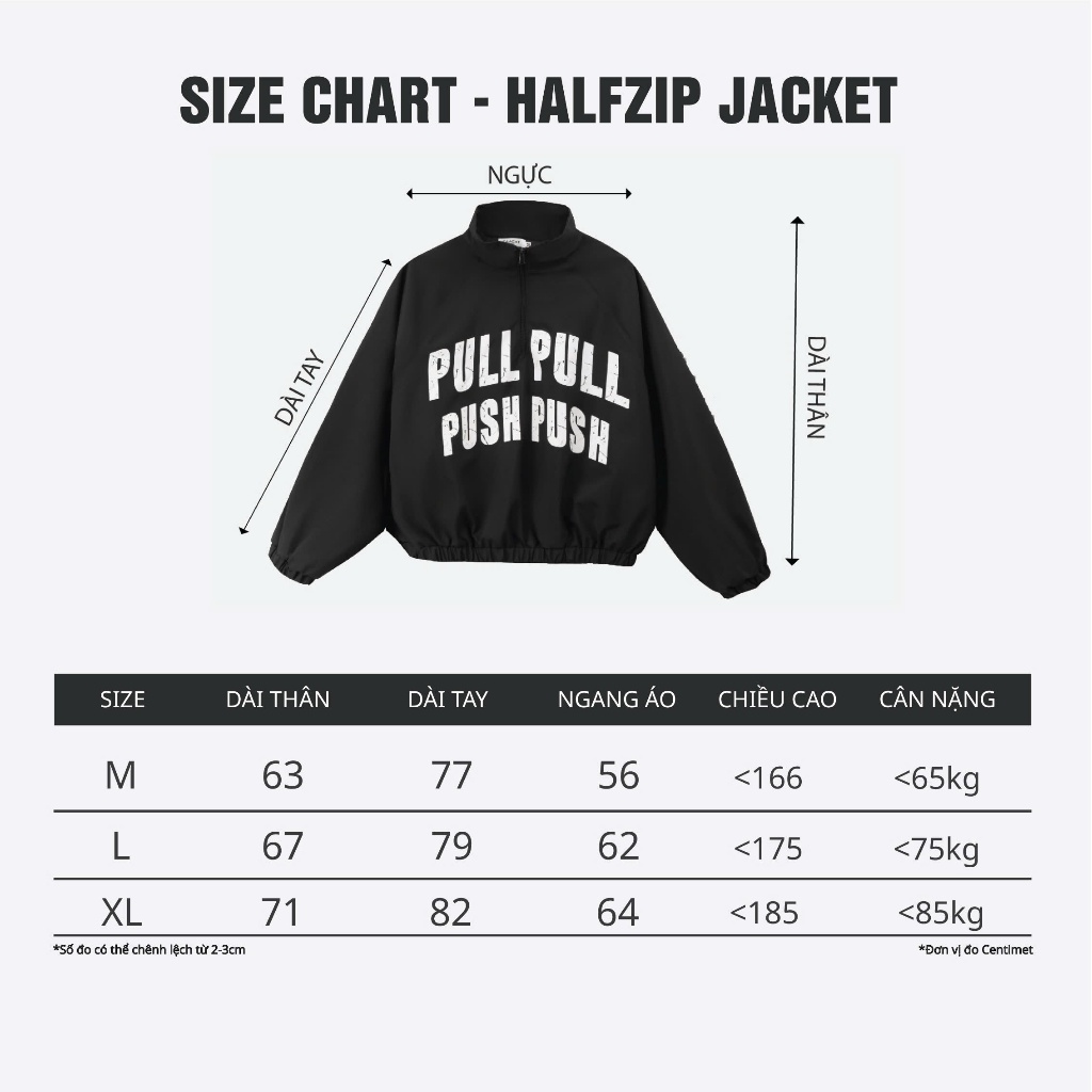 Áo Khoác Gió Unisex Form Boxy HALFZIP JACKET Zaagat Studio Chất Liệu Chống Nước, Chống Gió, Giữ Ấm Thu Đông Localbrand | BigBuy360 - bigbuy360.vn