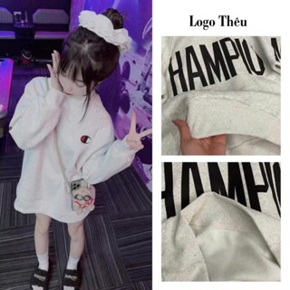 Áo Khoác Nỉ Sweet Champion Nam Nữ Dầy Dặn Chuẩn From Logo Ngang Lưng Tay Áo Đủ Màu Hot Hit