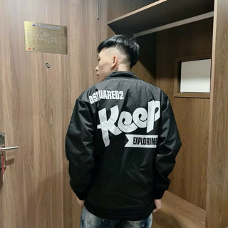 Áo Khoác Gió DG Với 2 Lớp Dày Dặn Được Thêu 2 Mặt Cao Cấp - Áo Khoác Gió DG Nam Nữ Mẫu Bán Chạy Nhất Hot Trend 2024