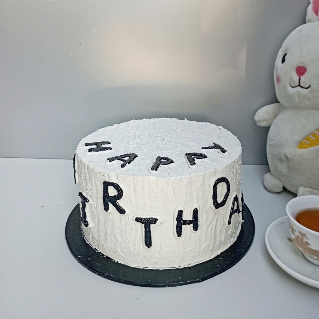 Đạo cụ chụp hình, bánh sinh nhật mô hình happy birthday