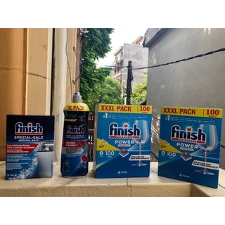 Viên rửa chén Finish Power 100 viên tích hợp 6 chức năng vượt trội cao cấp mới nhất