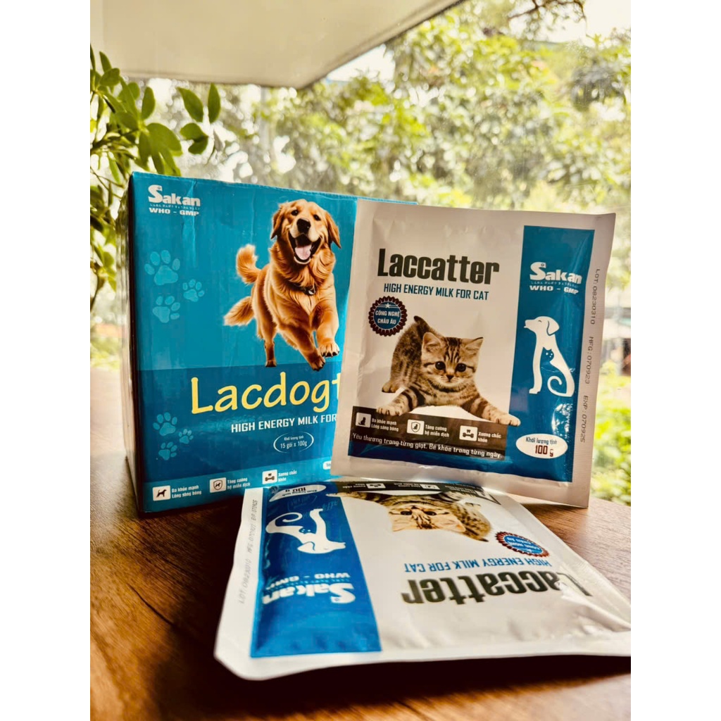 Sữa bột cho chó mèo Sakan - Sữa cho mèo con và chó con Sakan - Zippopet