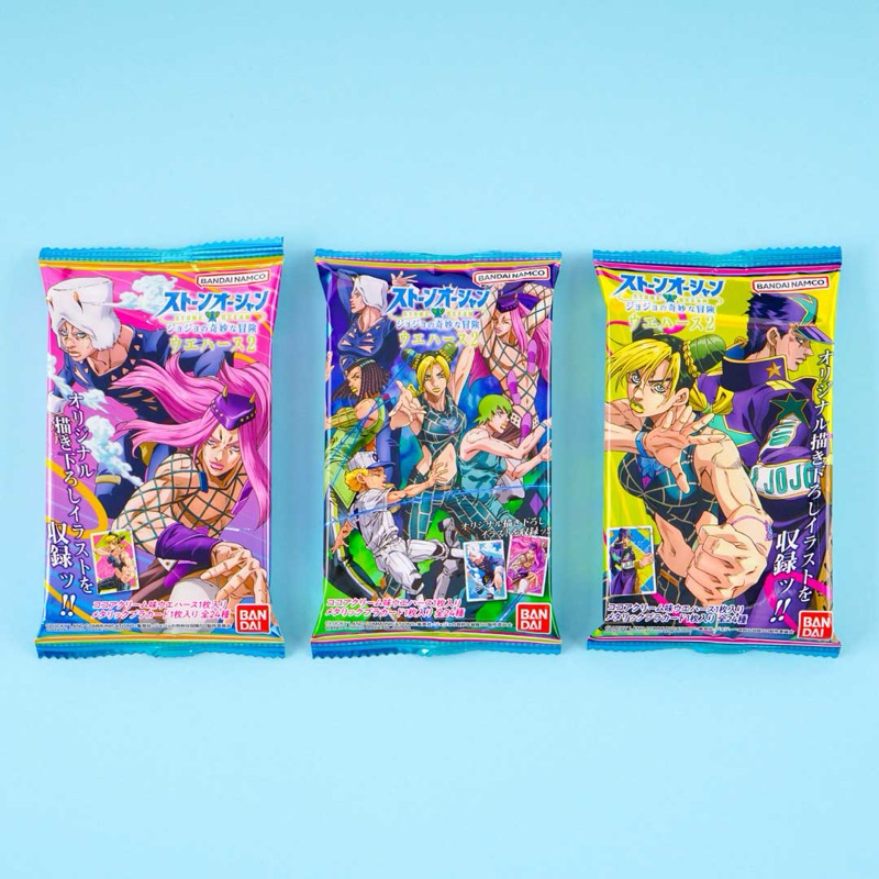 Thẻ Nhân Phẩm | Pack Random của JoJo`s Bizarre Adventure Stone Ocean Wafer 2