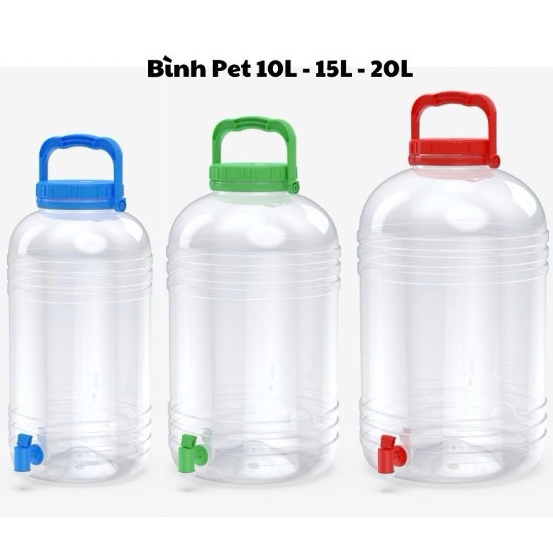 Bình nước có vòi duy tân 10 lít, 15 lít , 20 lít