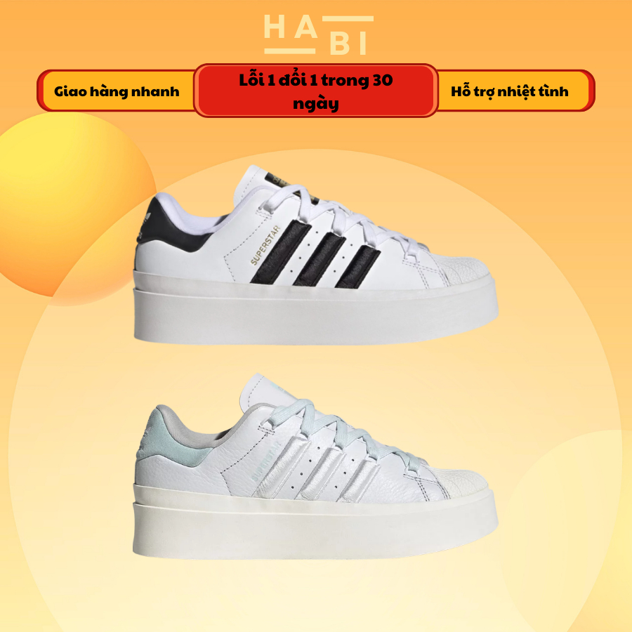 Giày Adidas_Women Superstar_Bonega Kiểu Dáng Thời Trang Trẻ Trung Năng Động Full Box Full Size