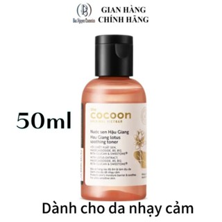 (Dùng thử) Chính hãng (Toner ) Nước sen Hậu Giang Cocoon 50ml, giúp phục hồi đa nhiệm cho da nhạy cảm