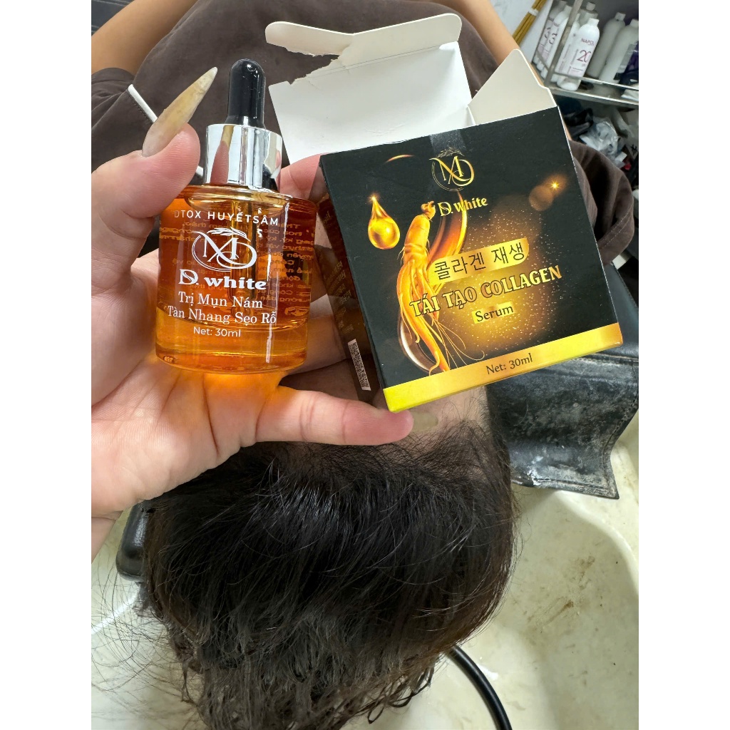 TÁI TẠO COLLAGEN DWHITE hỗ trợ phác đồ spa ( sỉ ib )