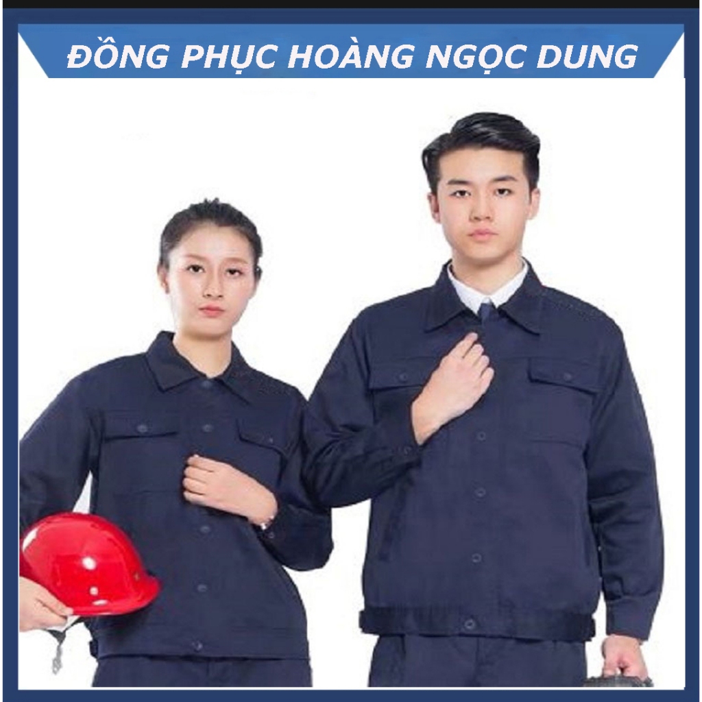 QUẦN ÁO BẢO HỘ LAO ĐỘNG VẢI KAKI LOẠI 1 (MÀU TÍM THAN) BỘ QUẦN ÁO BẢO HỘ LAO ĐỘNG