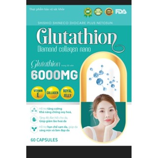 Viên uống trắng da mờ nám Glutathione 600mg - Glutathione Super White - Hỗ trợ làm đẹp da, tăng cường sinh lý nữ