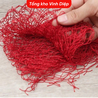 Lưới rửa chén bát, giẻ rửa bát màu đỏ, cọ bát