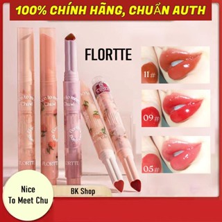  FLORTTE - Son thỏi bấm Flortte Chu Chu có dưỡng lên màu 