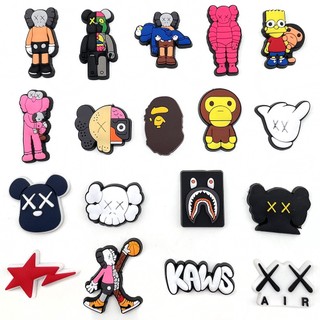 DC142024 - Sỉ 10 chiếc sticker charm trang trí dép crocs jibbitz
