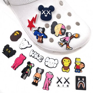 DC142024 - Sỉ 10 chiếc sticker charm trang trí dép crocs jibbitz